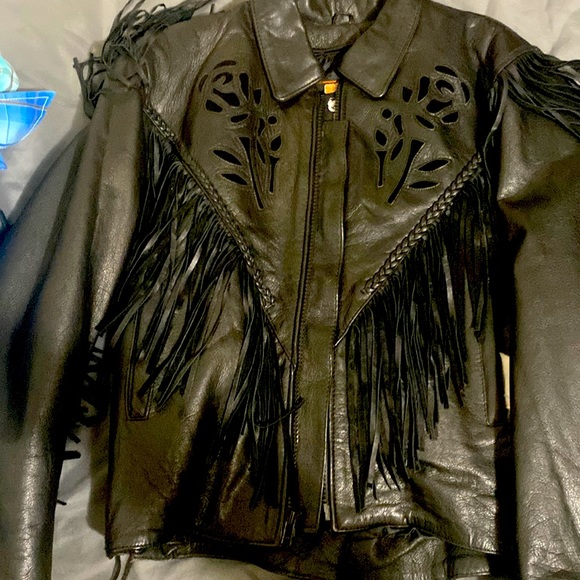 Ladies Biker Jacket - Picture 1 of 2